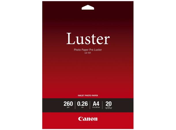 Fotopapir CANON Luster A4 260g (20) 